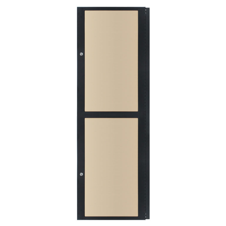 35U Smoked Polycarbonate Rack Door (R8450/35)