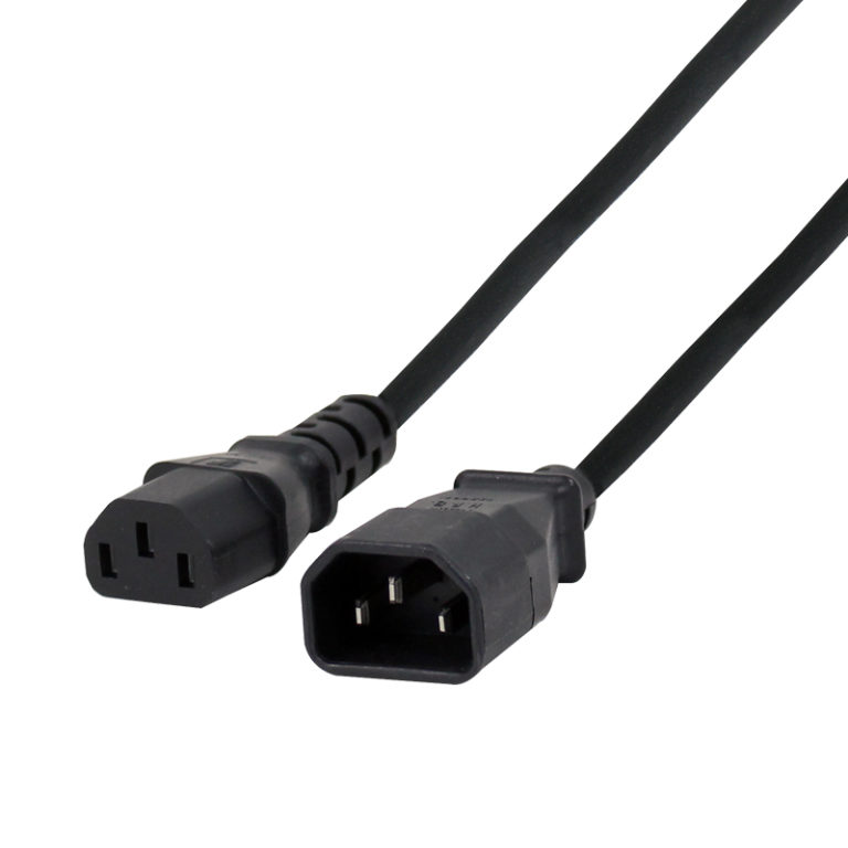 3m IEC Male - IEC Female Cable Lead