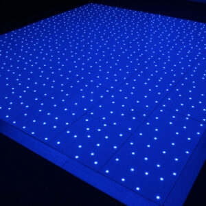 Black RGB Starlit Dance Floor System 20ft x 20ft