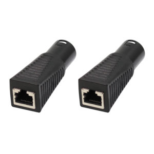 DMX 5-Pin Male to RJ45 Socket (Pack of 2)