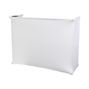 White Lycra Kit for 4ft Disco Stand Series