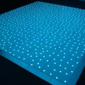 White RGB Starlit Dance Floor System 14ft x 14ft