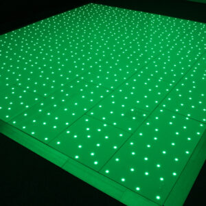 White RGB Starlit Dance Floor System 16ft x 16ft