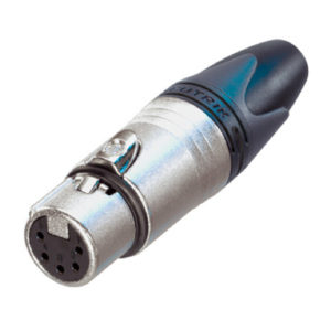 XLR 5-Pin Female Cable Connector NC5FXX