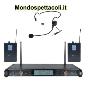 Doppio microfono ad archetto DTM 600