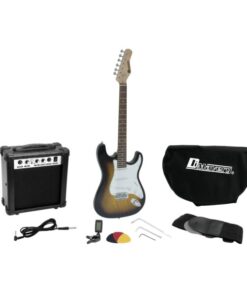DIMAVERY EGS-1 Electric guitar set, sunburst