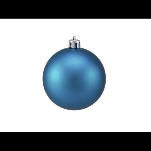 EUROPALMS Deco Ball 7cm, blue, matt 6x