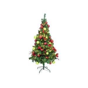 EUROPALMS Premium pine tree, decorated , 180cm