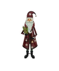 EUROPALMS Santa Claus, Metal, 150cm, red