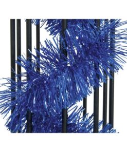 EUROPALMS Tinsel metallic, blue, 7,5x200cm