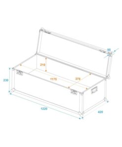 ROADINGER Universal Transport Case 120x40x30cm