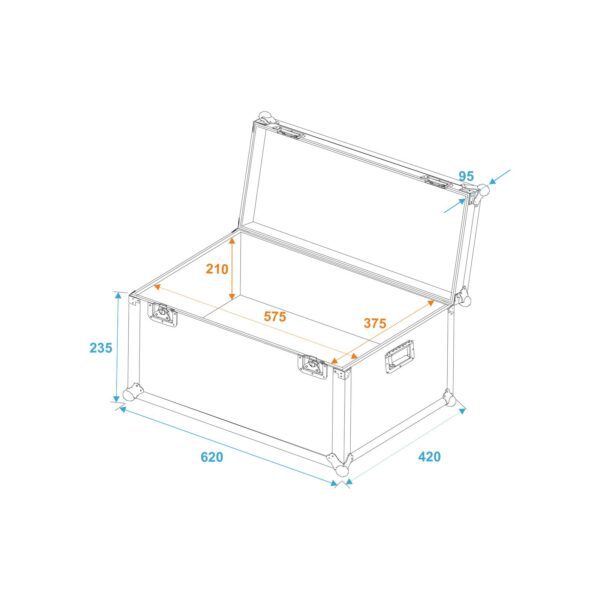 ROADINGER Universal Transport Case 60x40x30cm