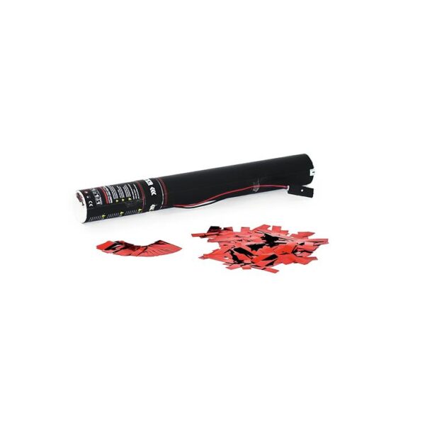 TCM FX Electric Confetti Cannon 40cm, red metallic