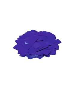 TCM FX Metallic Confetti rectangular 55x18mm, blue, 1kg