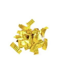 TCM FX Metallic Confetti rectangular 55x18mm, gold, laser effect