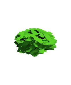 TCM FX Metallic Confetti rectangular 55x18mm, green, 1kg