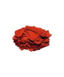 TCM FX Metallic Confetti rectangular 55x18mm, red, 1kg