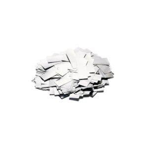 TCM FX Metallic Confetti rectangular 55x18mm, silver, 1kg