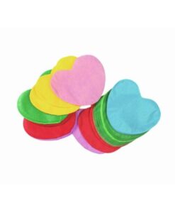 TCM FX Slowfall Confetti Hearts 55x55mm, red, 1kg