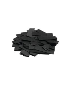 TCM FX Slowfall Confetti rectangular 55x18mm, black, 1kg