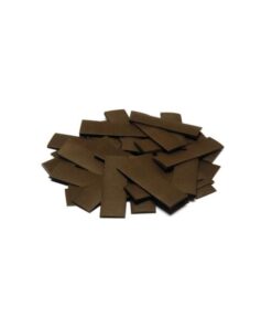 TCM FX Slowfall Confetti rectangular 55x18mm, brown, 1kg