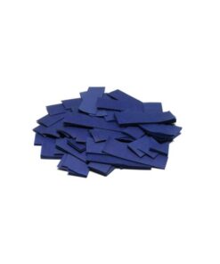 TCM FX Slowfall Confetti rectangular 55x18mm, dark blue, 1kg