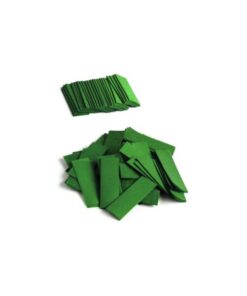 TCM FX Slowfall Confetti rectangular 55x18mm, dark green, 1kg