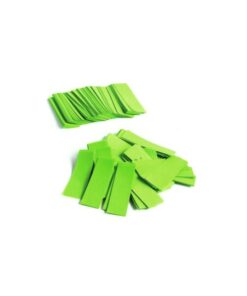TCM FX Slowfall Confetti rectangular 55x18mm, light green, 1kg