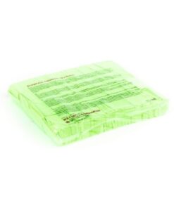 TCM FX Slowfall Confetti rectangular 55x18mm, neon-green, uv act