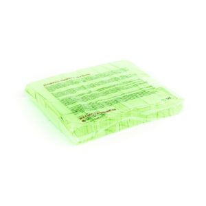 TCM FX Slowfall Confetti rectangular 55x18mm, neon-green, uv act
