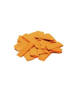 TCM FX Slowfall Confetti rectangular 55x18mm, orange, 1kg