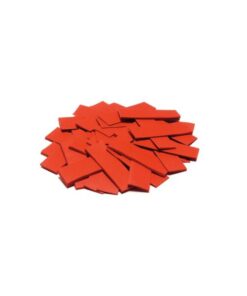 TCM FX Slowfall Confetti rectangular 55x18mm, red, 1kg
