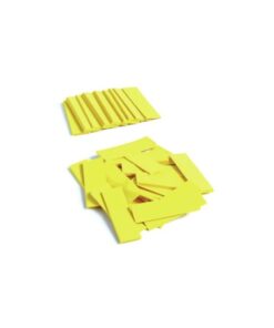TCM FX Slowfall Confetti rectangular 55x18mm, yellow, 1kg