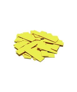 TCM FX Slowfall Confetti rectangular 55x18mm, yellow, 1kg