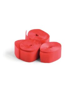 TCM FX Slowfall Streamers 10mx1.5cm, red, 32x