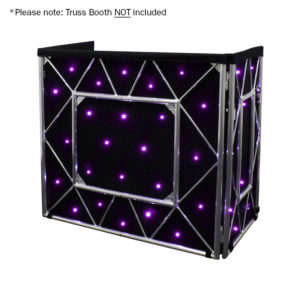 Truss Booth Quad LED Starcloth System