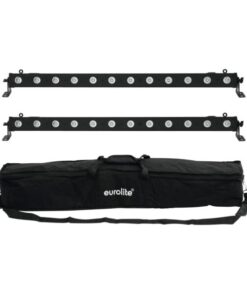 EUROLITE Set 2x LED BAR-12 QCL RGBW + Soft Bag