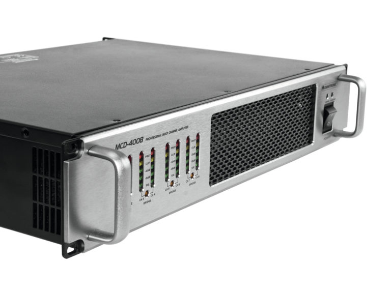 OMNITRONIC MCD-4008 8-Channel Amplifier