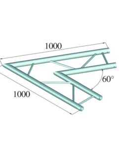 ALUTRUSS BILOCK BQ2-PAC20H 2-way Corner 60°