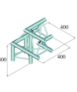 ALUTRUSS DECOLOCK DQ3-PAL31 3-Way Corner 90°