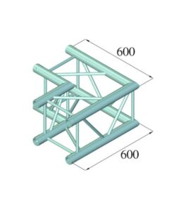ALUTRUSS QUADLOCK TQ390-QQC21 2-Way-Corner 90°