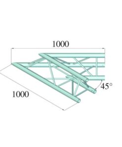 ALUTRUSS TRILOCK 6082AC-19 2-Way Corner 45°
