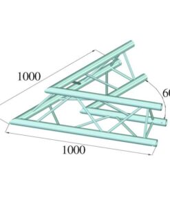 ALUTRUSS TRILOCK 6082AC-20 2-Way Corner 60°