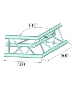ALUTRUSS TRILOCK 6082AC-23 2-Way Corner 135°