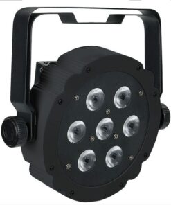Compact Par 7 Tri RGB, Alloggiamento nero