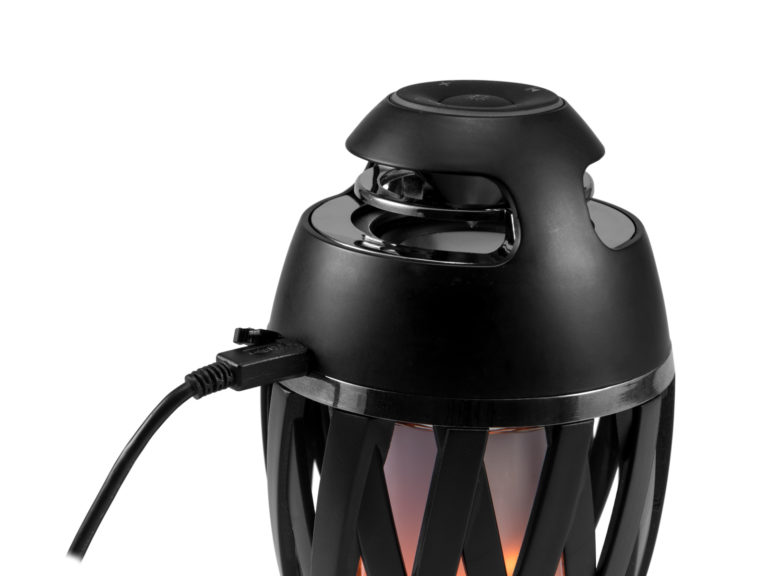 EUROLITE AKKU FL-2 LED Flamelight with Bluetooth Speaker
