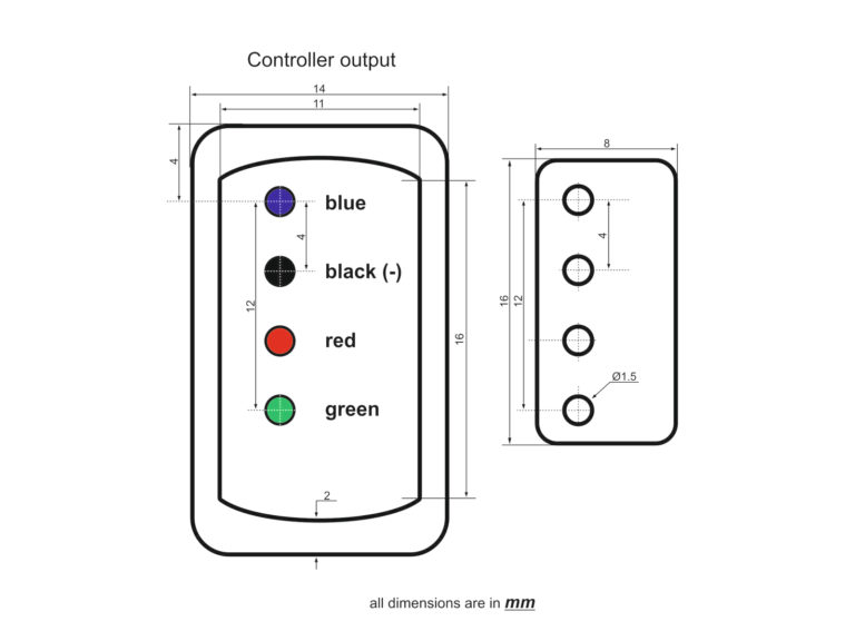 EUROLITE Controller Basic for LED Neon Flex 230V Slim RGB