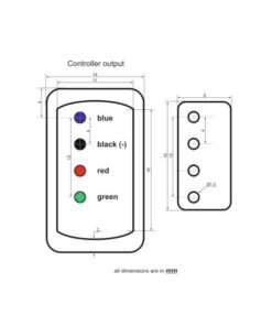 EUROLITE Controller PRO with DMX for LED Neon Flex 230V Slim RGB