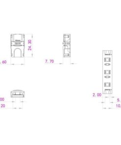EUROLITE LED Strip flexible Connector 2Pin 10mm