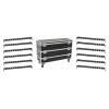 EUROLITE Set 12x LED BAR-12 QCL RGBA Bar + Case L